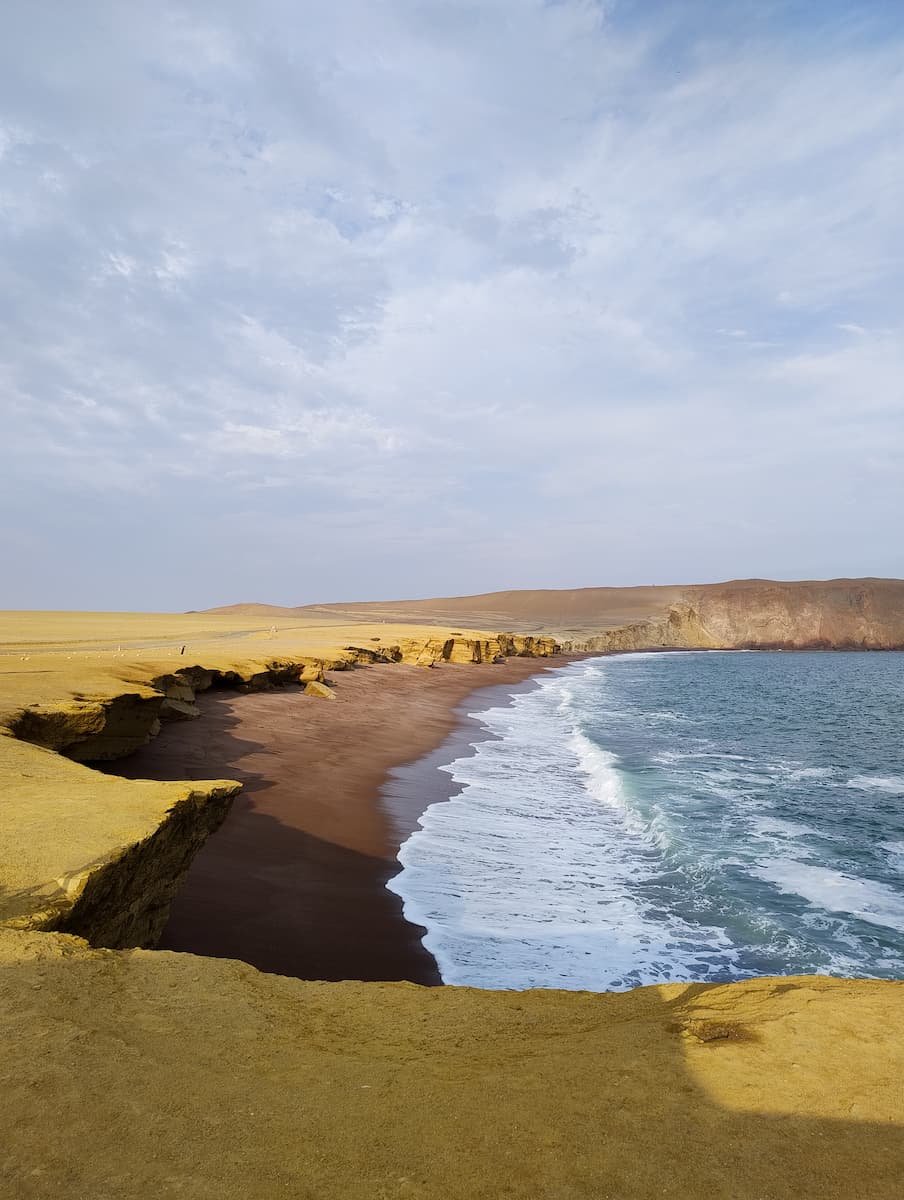 Islas Ballestas & Paracas Nationalpark - Naturwunder in Perú Nationalpark in Paracas, Blick auf den Pazifik, Perú