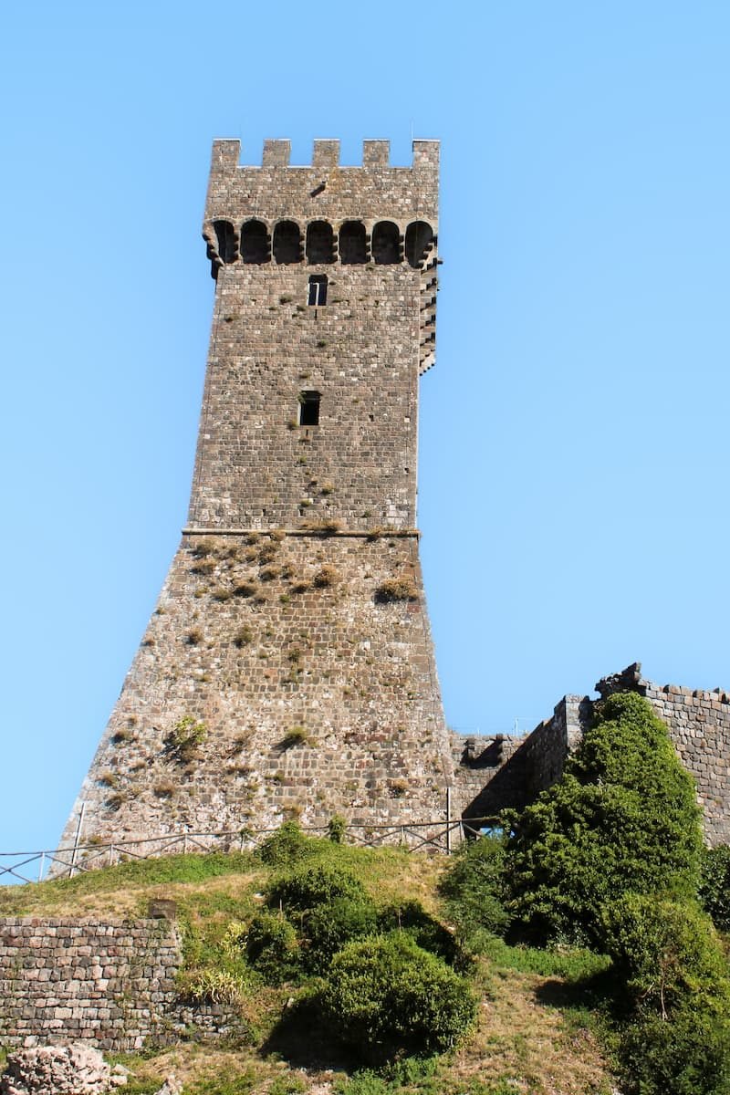 radicofani burg toskana Fortezza in Radicofani Toskana