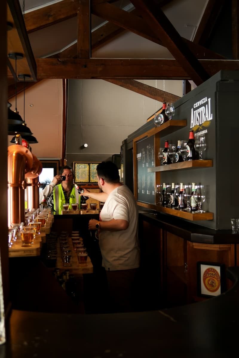 Bierverkostung Cerveceria Austral