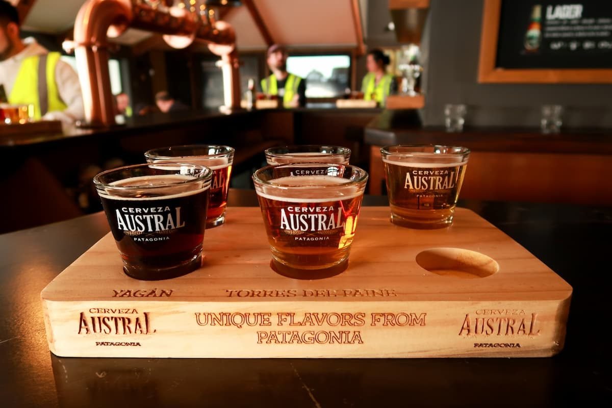 Bierverkostung Cerveceria Austral