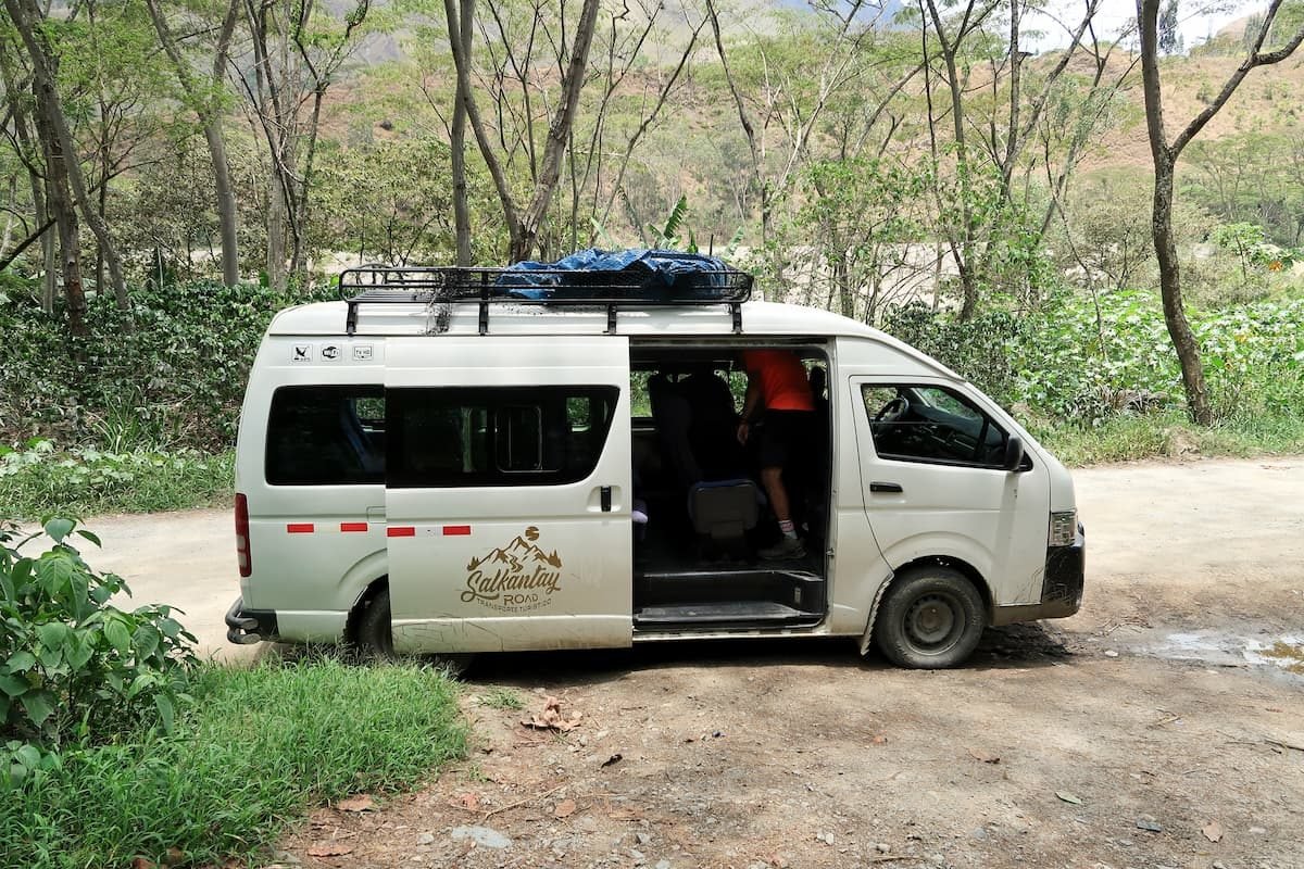 Machu Picchu günstig - ein Sammeltaxi