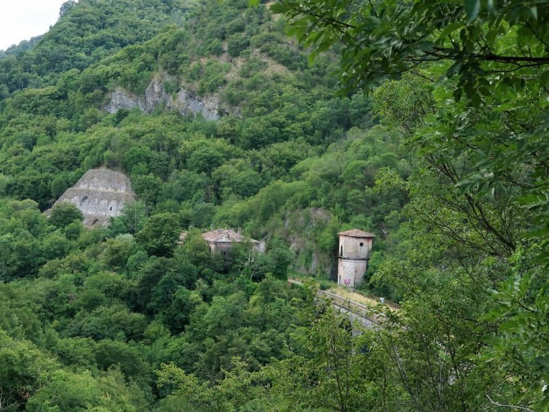 ex stazione di fornello toskana 2 Toskanas wilde Seite - der verlassene Bahnhof