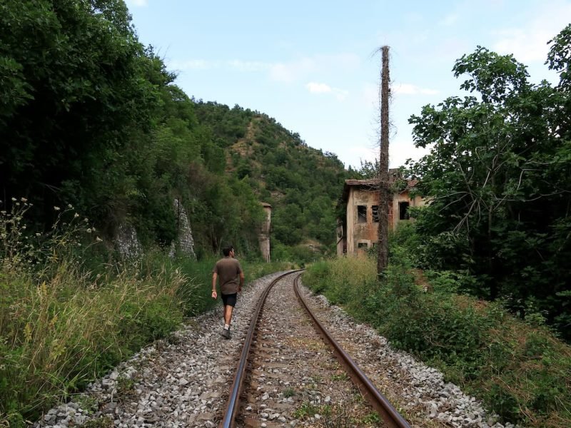 ex stazione di fornello toskana 3 Toskanas wilde Seite - der verlassene Bahnhof