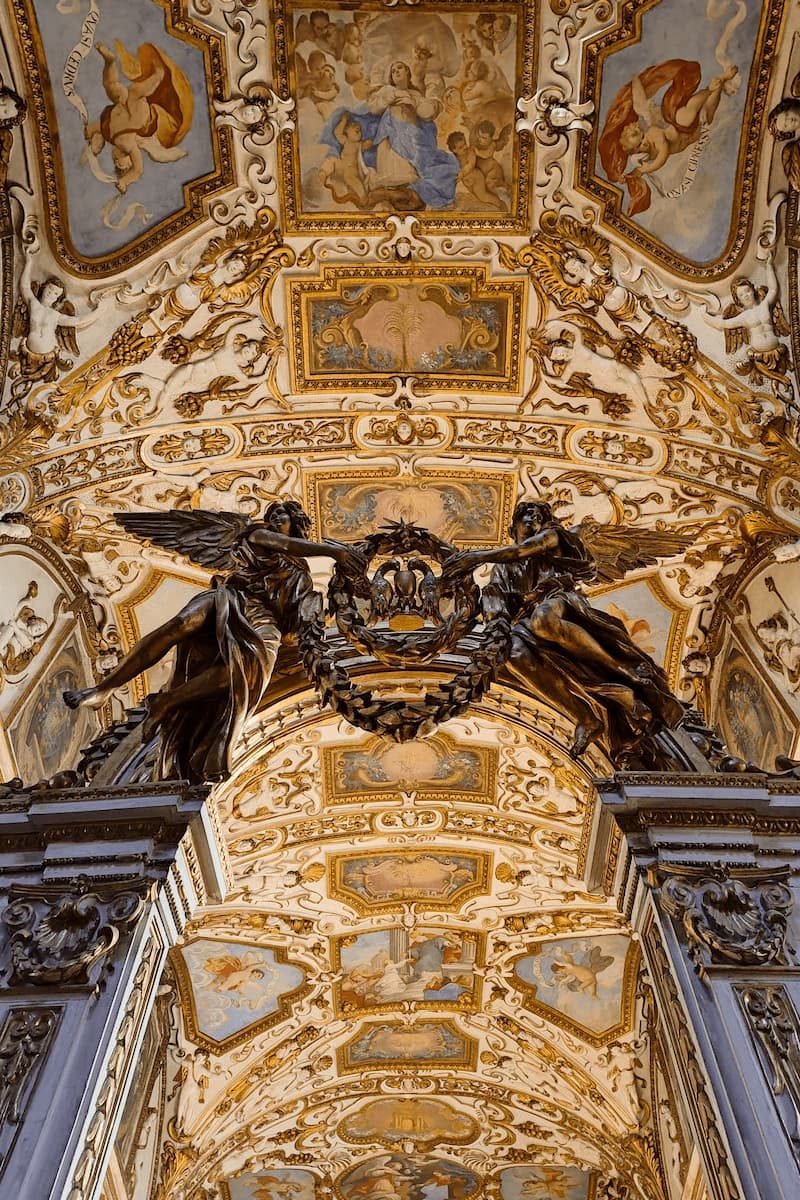 Fresken in der Kirche des Eremos di Camaldoli