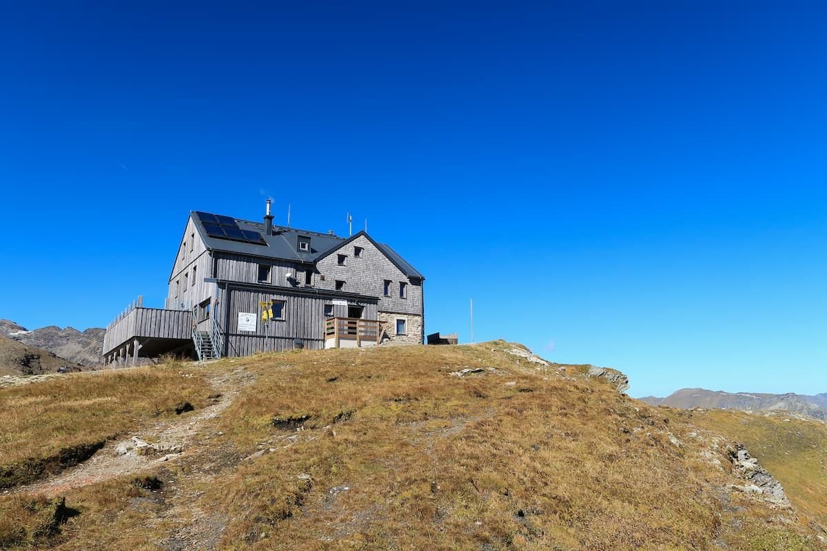 mallnitz hagener huette Blick auf die Hagener Hütte, Mallnitz