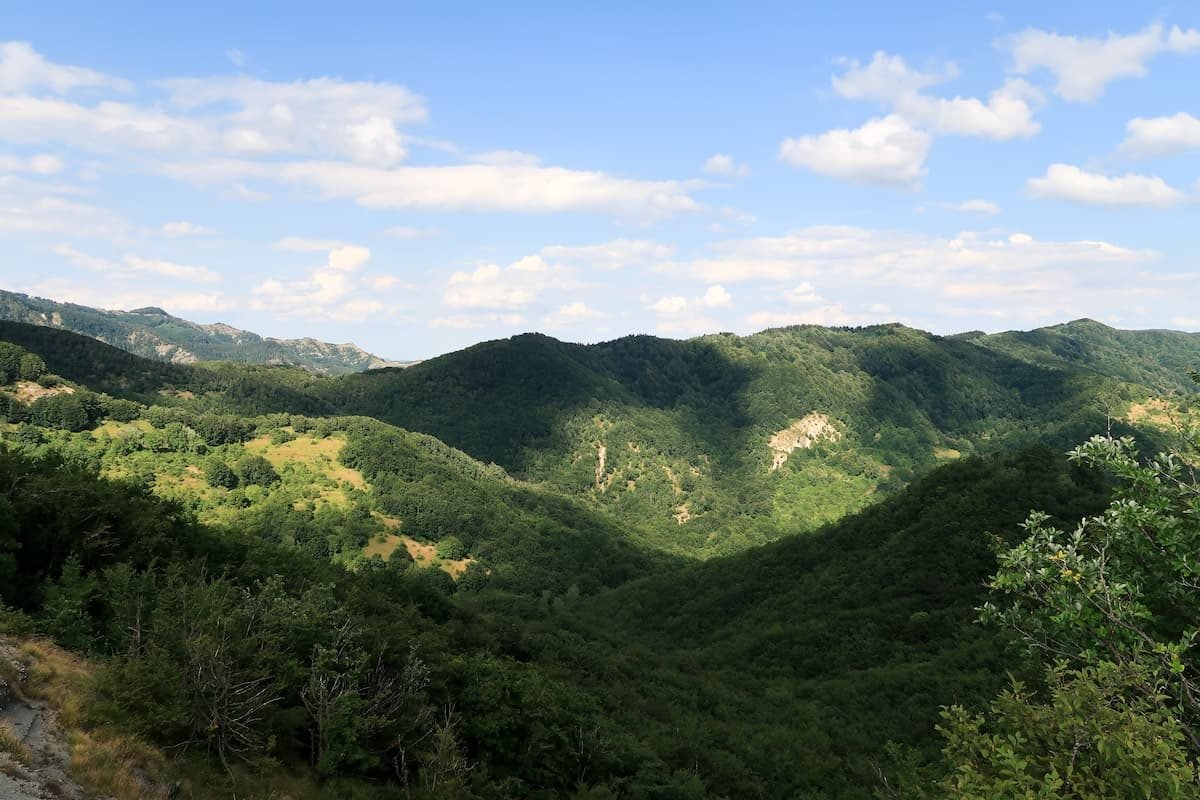 panorama apennin toskana panorama apennin toskana