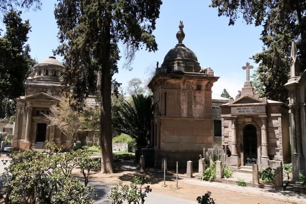 Mausoleum Friedhof Santiago in Chile