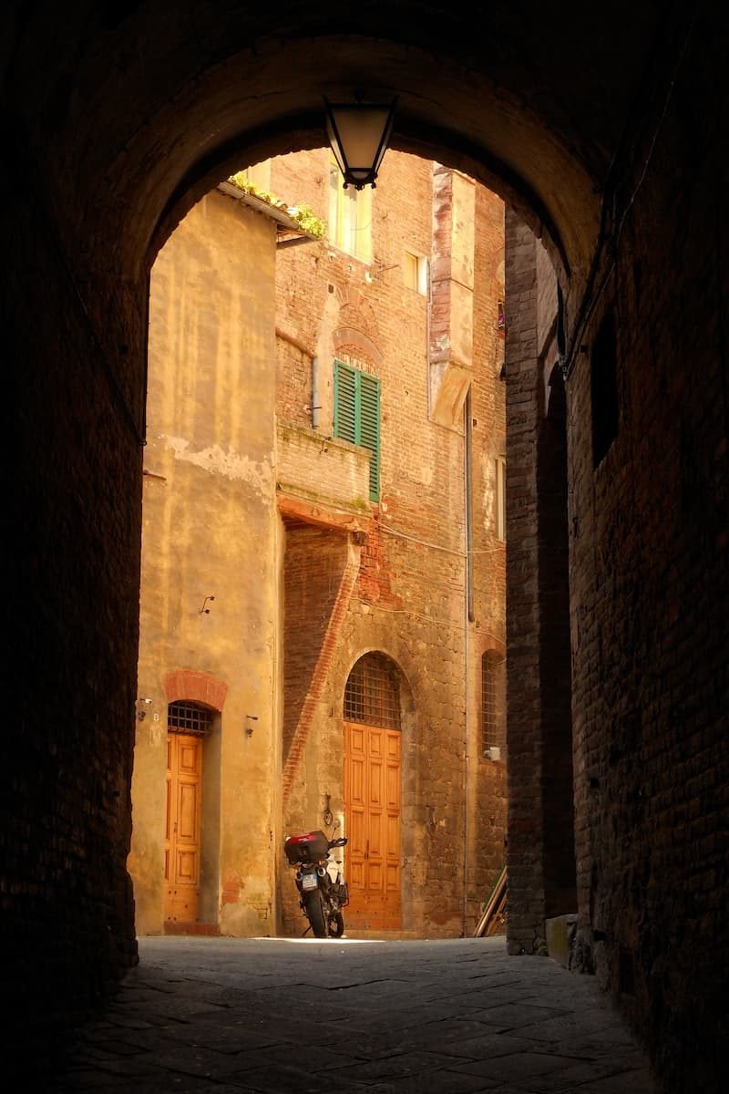 Siena Gassen Altstadt