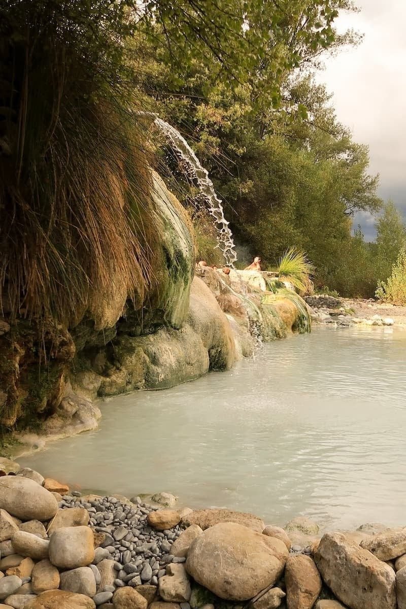 thermalquellen toskana Bagni di Petriolo Saturnia Alternative in der Toskana