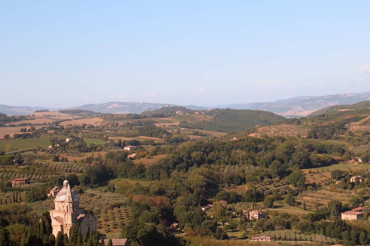 Montepulciano Aussicht