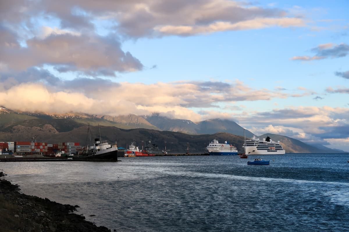 Ushuaia südlichste Stadt der Welt