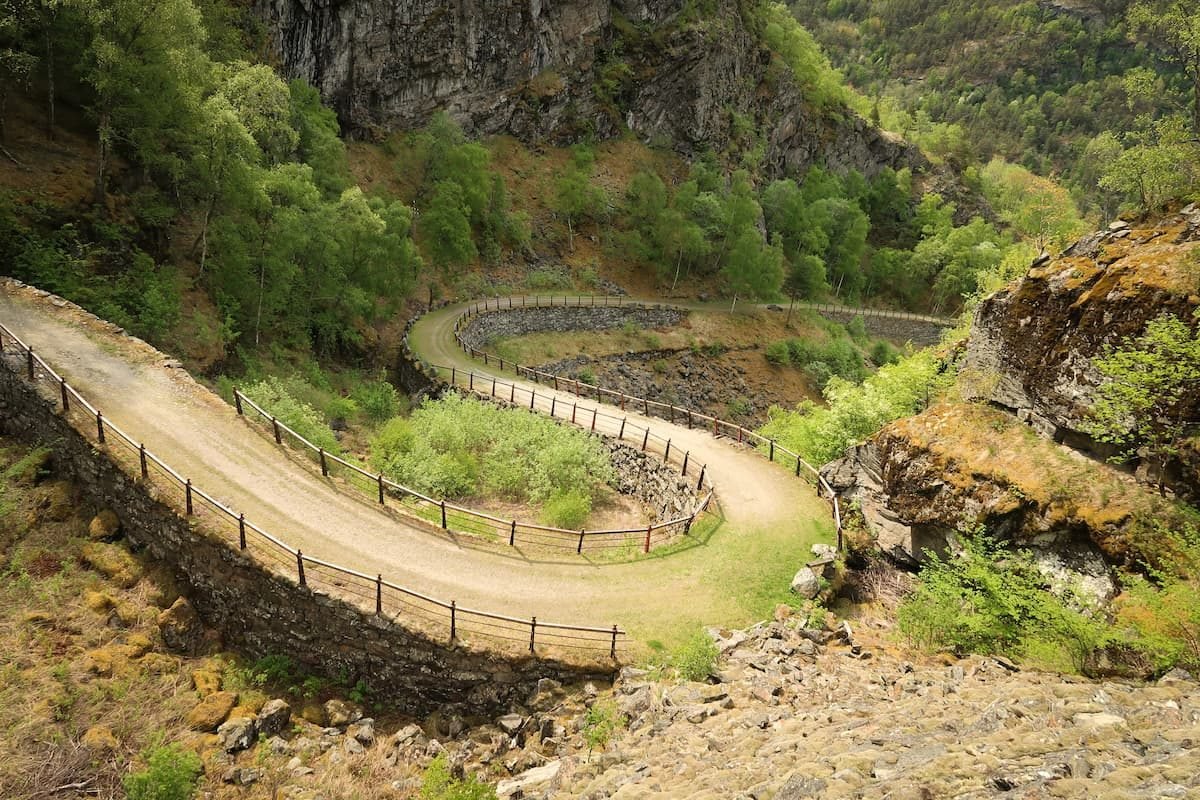 Vindhellavegen Wanderung