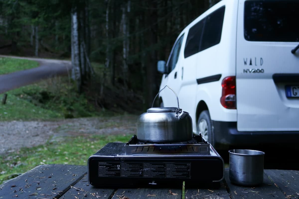 Wintervanlife Toskana in den Foreste Casentinesi